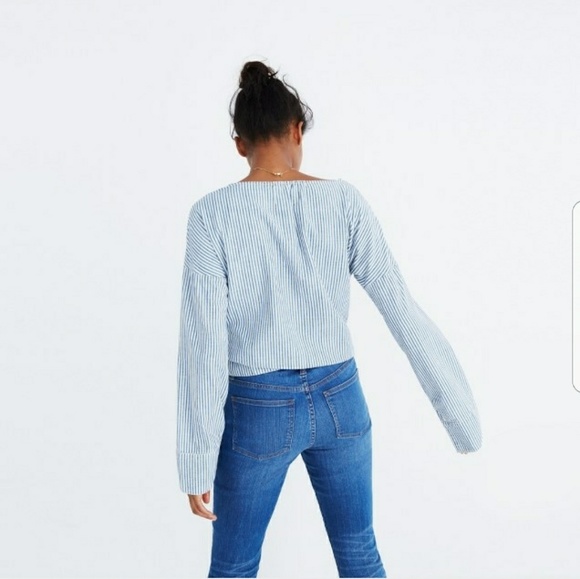 Cute MADEWELL convertible cold shoulder top - Picture 3 of 4